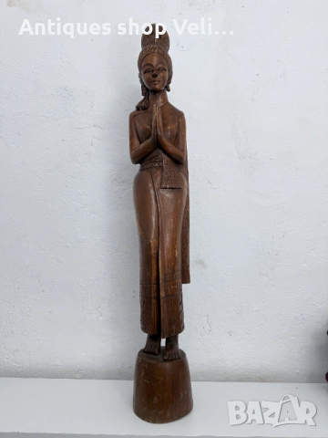 Тайландска дървена статуетка №7558