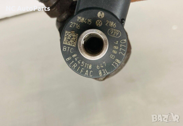 Дюза инжектор за АУДИ AUDI A6 C7 2.0 TDI CGLC EURO-5 03L130277Q 0445110647 2015, снимка 4 - Части - 44914756