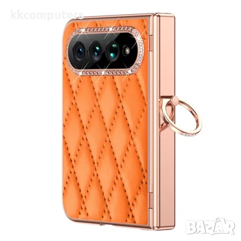 Xiaomi 18 Fold Кожен Калъф с Пръстен Държач и Стъкло – 5 цвята, снимка 3 - Калъфи, кейсове - 56269783