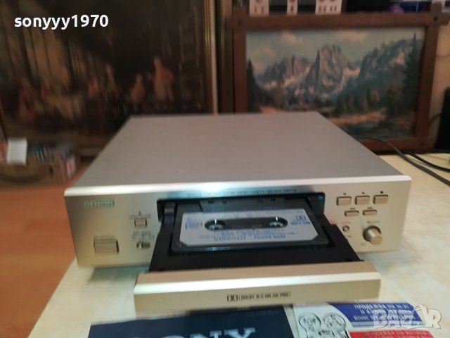 DENON DRR-F100 REVERSE DECK-GOLD-ВНОС SWISS 2009231430, снимка 2 - Декове - 42257805