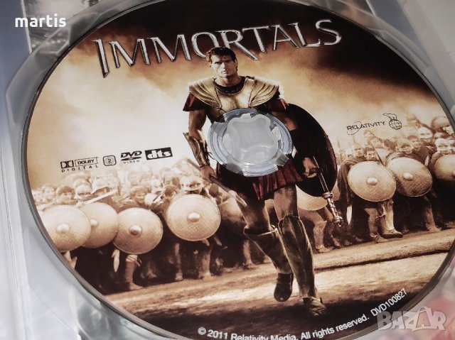 IMMORTALS DVD, снимка 2 - DVD филми - 35895247