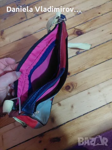 Многоцветна дамска чанта с дълга дръжка, снимка 3 - Чанти - 50181656