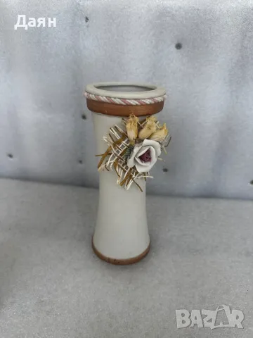 Глинена ваза , снимка 1