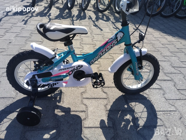 PASSATI Велосипед 12" AMAZONS син, снимка 2 - Велосипеди - 53758839