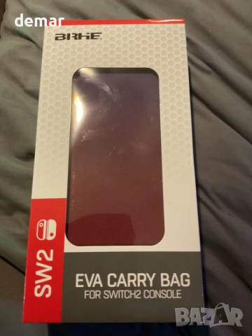 Защитен калъф за Nintendo Switch 2 2025 за пътуване, протектор за екран, червено и черно, снимка 8 - Аксесоари - 50757683