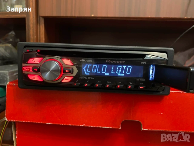 Авто Сд плеър Пайнер/Pioneer Сд/Мп3/УСБ и Аукс, снимка 6 - Аксесоари и консумативи - 53251551