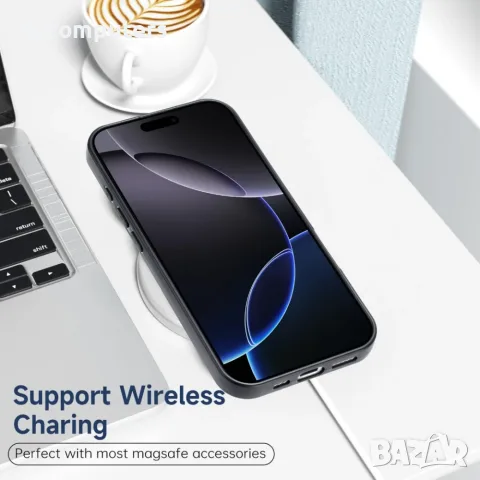 За ZTE nubia Focus 2 Ultra 5G Матов TPU Калъф против Отпечатъци със Скрийн Протектор – Черен, снимка 2 - Калъфи, кейсове - 56164769