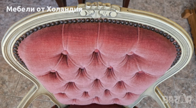 Кресло Луи 15-ти, снимка 6 - Дивани и мека мебел - 53782309