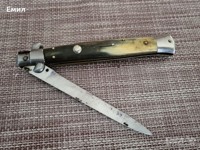 Италиански автоматичен нож стилето VIRGINIA, снимка 6 - Колекции - 38659396