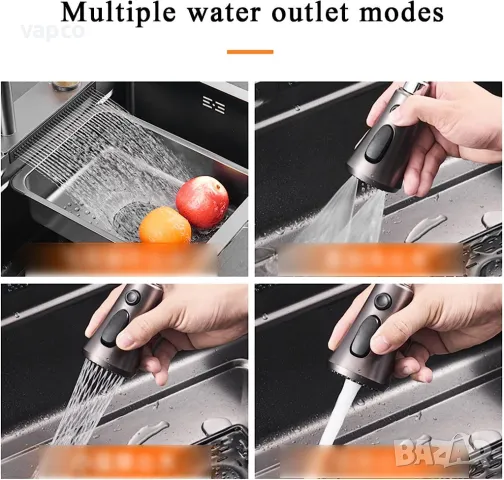 60см Висококачествена мултифункционална кухненска мивка , снимка 7 - Мивки - 47505021