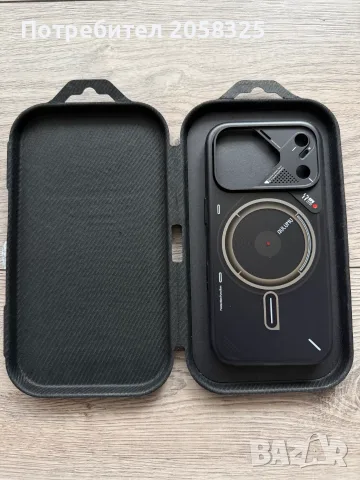 Брутален! Калъф Aulumu Frosted Case for iPhone за iPhone 17 Pro, снимка 3 - Калъфи, кейсове - 55841232