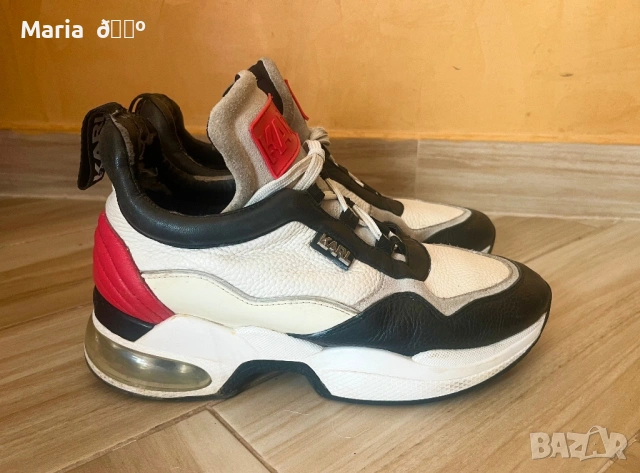 Оригинални сникърси Karl Lagerfeld, снимка 3 - Маратонки - 53697821