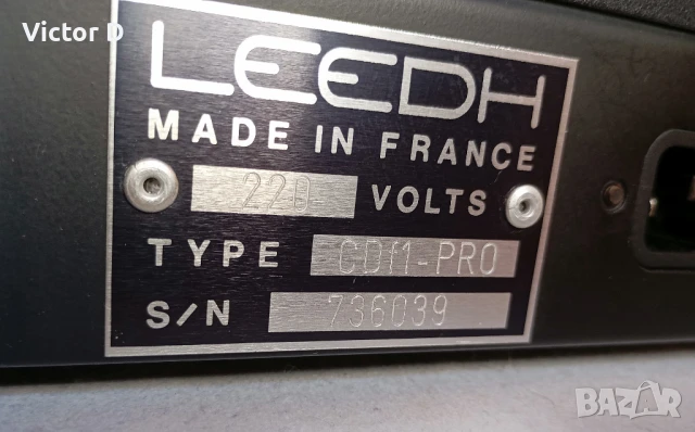 MICROMEGA LEEDH CD F1 PRO - CD-Player High End , снимка 10 - MP3 и MP4 плеъри - 50656185