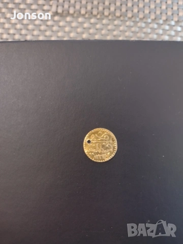 1 сурре алтин от 1808г.Османска империя, снимка 3 - Нумизматика и бонистика - 53256046