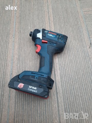 винтоверт bosch GDR 18 v li professional, снимка 6 - Винтоверти - 44244909
