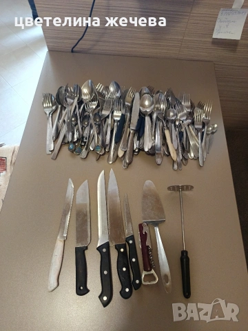 Прибори за хранене 140 броя., снимка 2 - Прибори за хранене, готвене и сервиране - 53776302
