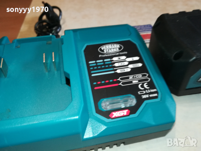 VERMRK STARKE-ЗАРЯДНО И БАТЕРИЯ 1БРОЙ 1303241602, снимка 2 - Винтоверти - 44746368