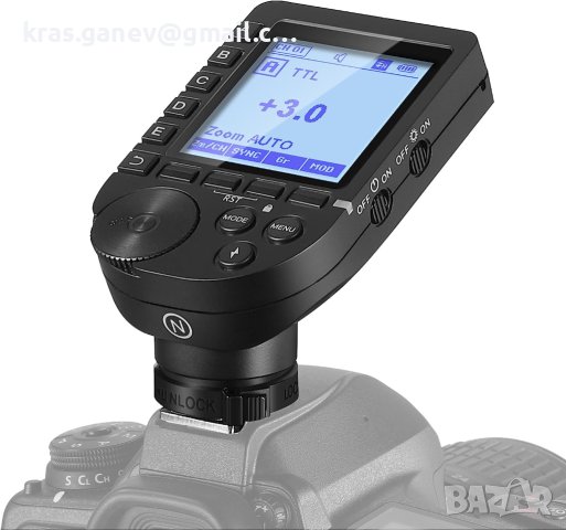 Newer Upgraded QPRO-N TTL Wireless Flash Trigger, снимка 1 - Чанти, стативи, аксесоари - 41450417