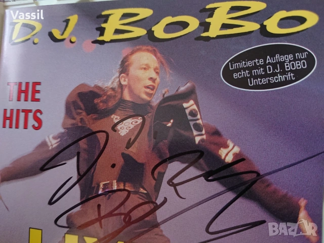 CD D.J.BOBO Limited Edition с автограф! или 10x maxiCD DJ BOBO Хитове 90те, снимка 4 - CD дискове - 49351233