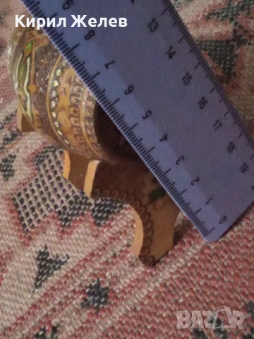 Малко дървено буренце 53660, снимка 3 - Антикварни и старинни предмети - 53420243