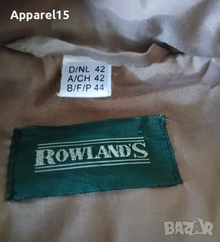 Ново Rowlands бежово капитонирано яке, 42, снимка 7 - Якета - 56213915