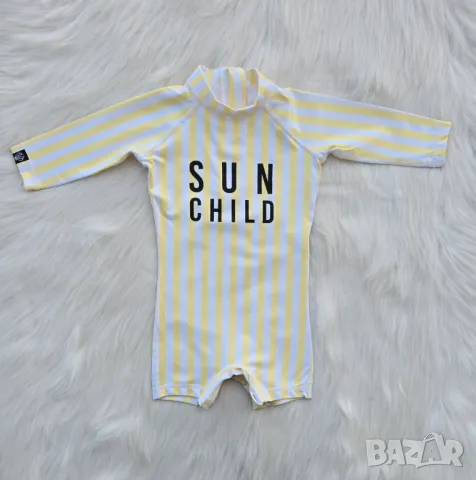 Нов детски бански UPF 50+ размер 9-12 месеца , снимка 7 - Бебешки бански - 49912001