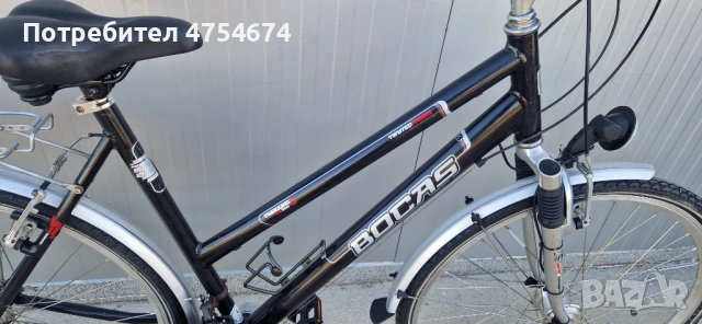 Дамски алуминиев велосипед BOCAS колело 28", снимка 4 - Велосипеди - 53796028