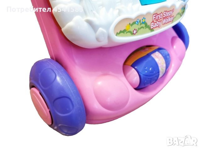 Занимателна проходилка Vtech sit-to-stand, снимка 7 - Проходилки - 52989452