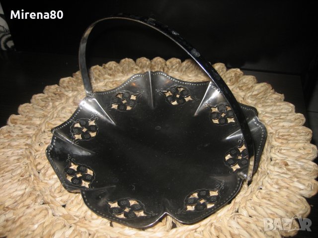 Ретро метална фруктиера / бонбониера, снимка 2 - Декорация за дома - 34710534