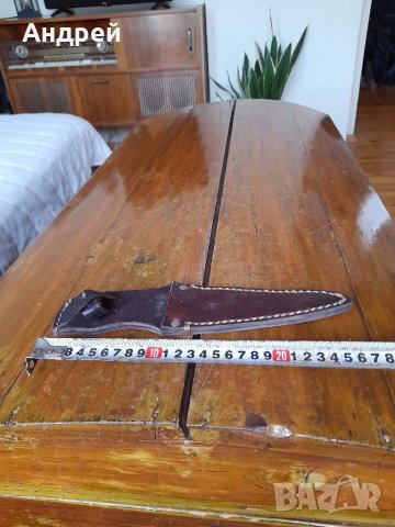 Стара кожена кания за нож #7, снимка 2 - Антикварни и старинни предмети - 41828197