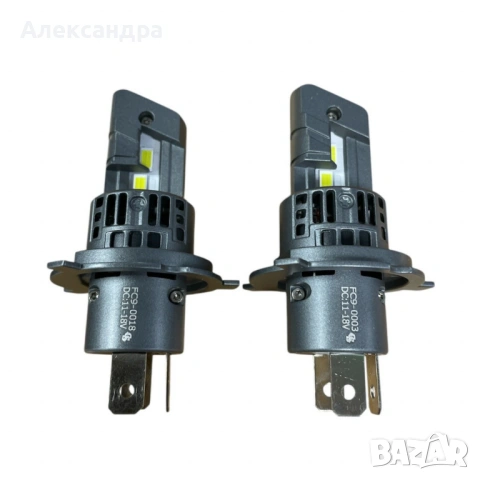 Универсални LED Крушки за Автомобил – E4X H4 / E4X H7 / E4S H7, снимка 4 - Аксесоари и консумативи - 53360384