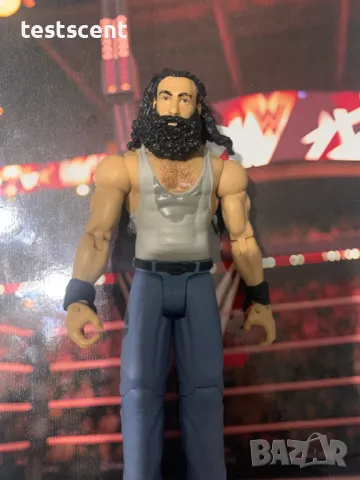 Екшън фигура WWE Luke Harper Brodie Lee mattel figure играчка AEW Wyatt Family, снимка 4 - Колекции - 48386435