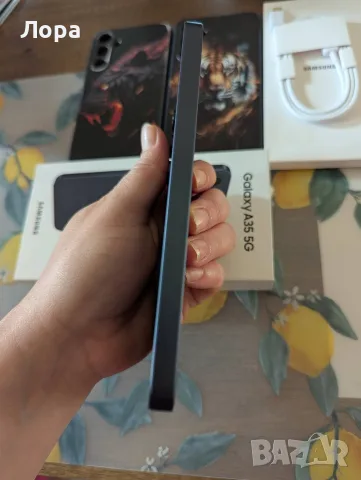 Samsung A35 5G пълен комплект, снимка 5 - Samsung - 56110926