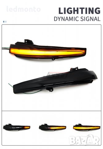 мигачи огледала мерцедес C E S GLC W205 X253 W213 W222 V W447, снимка 3 - Части - 35689617
