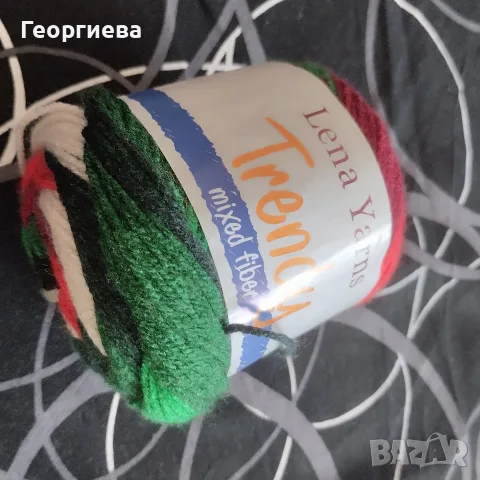 прежда шарена различни цветове , снимка 5 - Други - 55689423