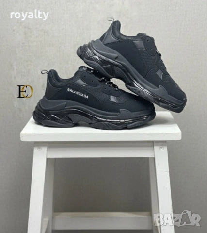 Balenciaga Нови Черни Маратонки 36-44 Номер 