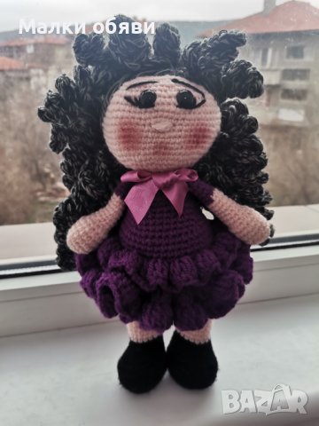 Плетена кукла, снимка 1 - Плюшени играчки - 44334964