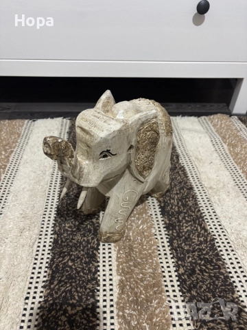 Слонче от дърво , снимка 18 - Статуетки - 52681565