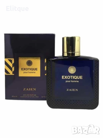 Парфюмна вода за мъже ZAIEN PERFUMS EXOTIQUE POUR HOMME 100ml, снимка 9 - Мъжки парфюми - 52854078