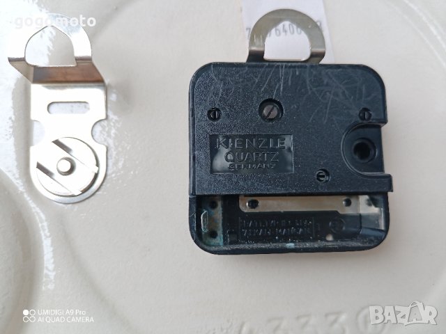 ПОРЦЕЛАНОВ, Стар, арт, винтидж, ретро, старинен порцеланов часовник KIENZLE, made in Germany, снимка 5 - Стенни часовници - 40699511