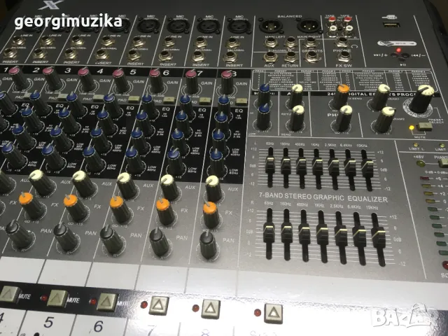 Смесител усилвател, снимка 4 - Ресийвъри, усилватели, смесителни пултове - 50382202