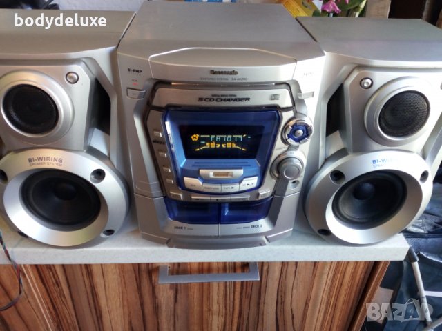 Panasonic SA-AK200 аудио би-амп система, снимка 3 - Аудиосистеми - 31168959