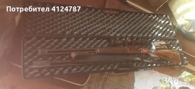 комбинирана пушка Тика с две сменяеми цеви , снимка 2 - Ловно оръжие - 52847321