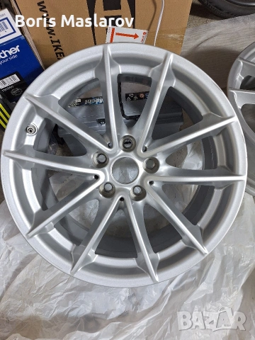Джанти 5х112 17" BMW + датчици за налягане, снимка 5 - Гуми и джанти - 53639075