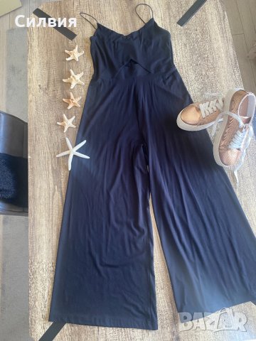 Черен елегантен гащеризон, снимка 3 - Гащеризони - 34051523