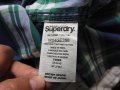 Superdry Карирана мъжка риза къс ръкав S/M (КАТО НОВА), снимка 10