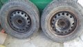 Продавам 4бр.джанти със зимни гуми към тях - 13", снимка 1 - Гуми и джанти - 41488125