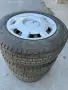 Железни джанти  за Mercedes Vito Viano с нови зимни гуми 205/65 R16C, снимка 1