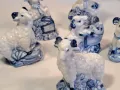 колекция порцеланови фигурки на овни касичка 25/3, снимка 3
