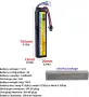 Комплект 2 Li-Ion батерии ZYGY 11.1V 1500mAh 35C с USB зарядни и 4 преходника, снимка 2